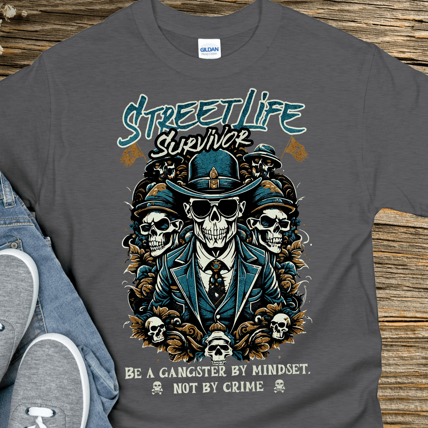 Recovery T-Shirt | Inspiring Sobriety |  Street Life Survivor