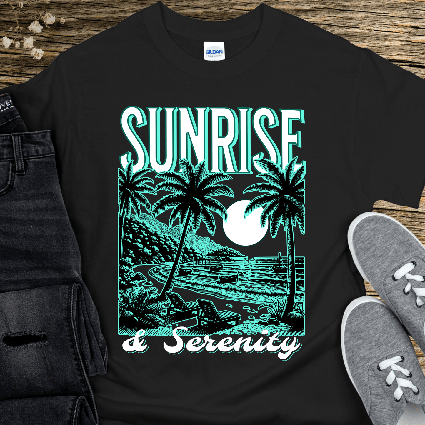 Recovery T-Shirt | Inspiring Sobriety |  Sunrise & Serenity
