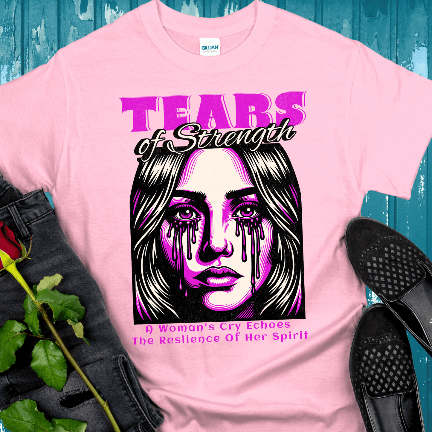 Recovery T-Shirt | Inspiring Sobriety |  Tears of Strength