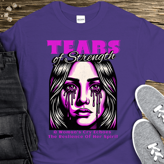 Recovery T-Shirt | Inspiring Sobriety |  Tears of Strength