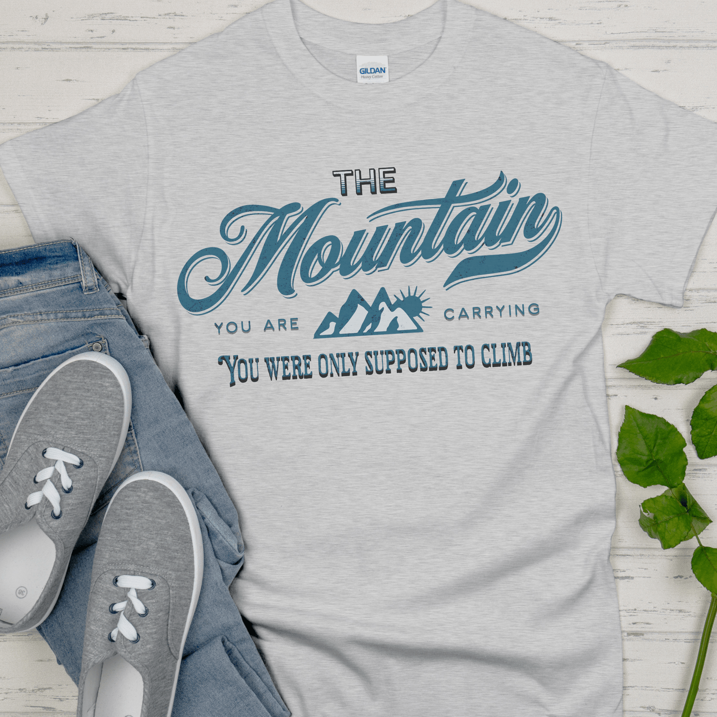 Recovery T-Shirt | Inspiring Sobriety | The Mountain You Are Carrying
