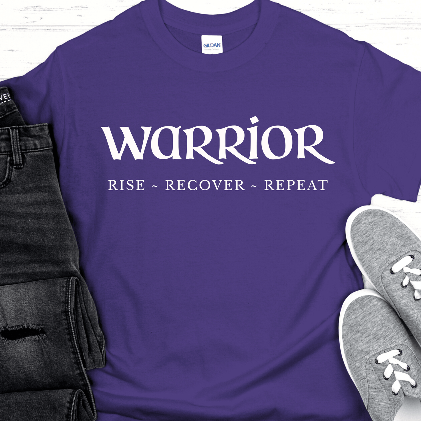 Recovery T-Shirt | Inspiring Sobriety |  Warrior