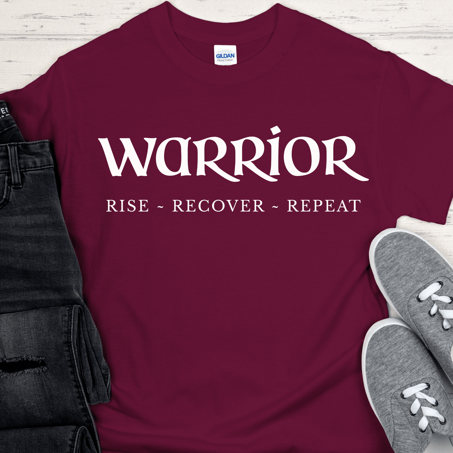 Recovery T-Shirt | Inspiring Sobriety |  Warrior