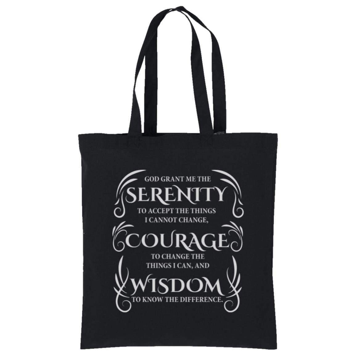 Recovery Tote | Inspiring Sobriety |  Serenity Prayer