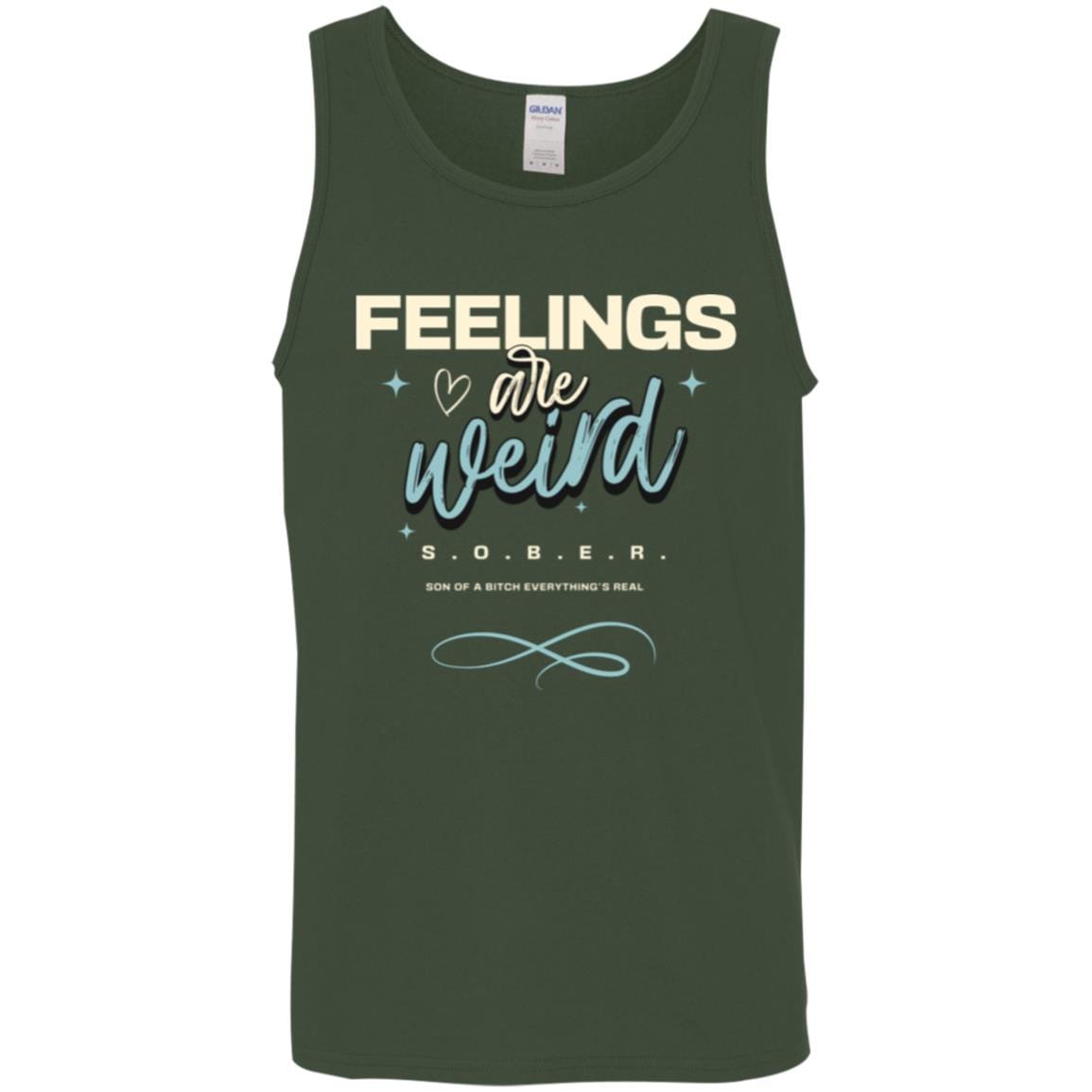 Recovery Unisex Tank | Inspiring Sobriety |  Feelings Are Weird