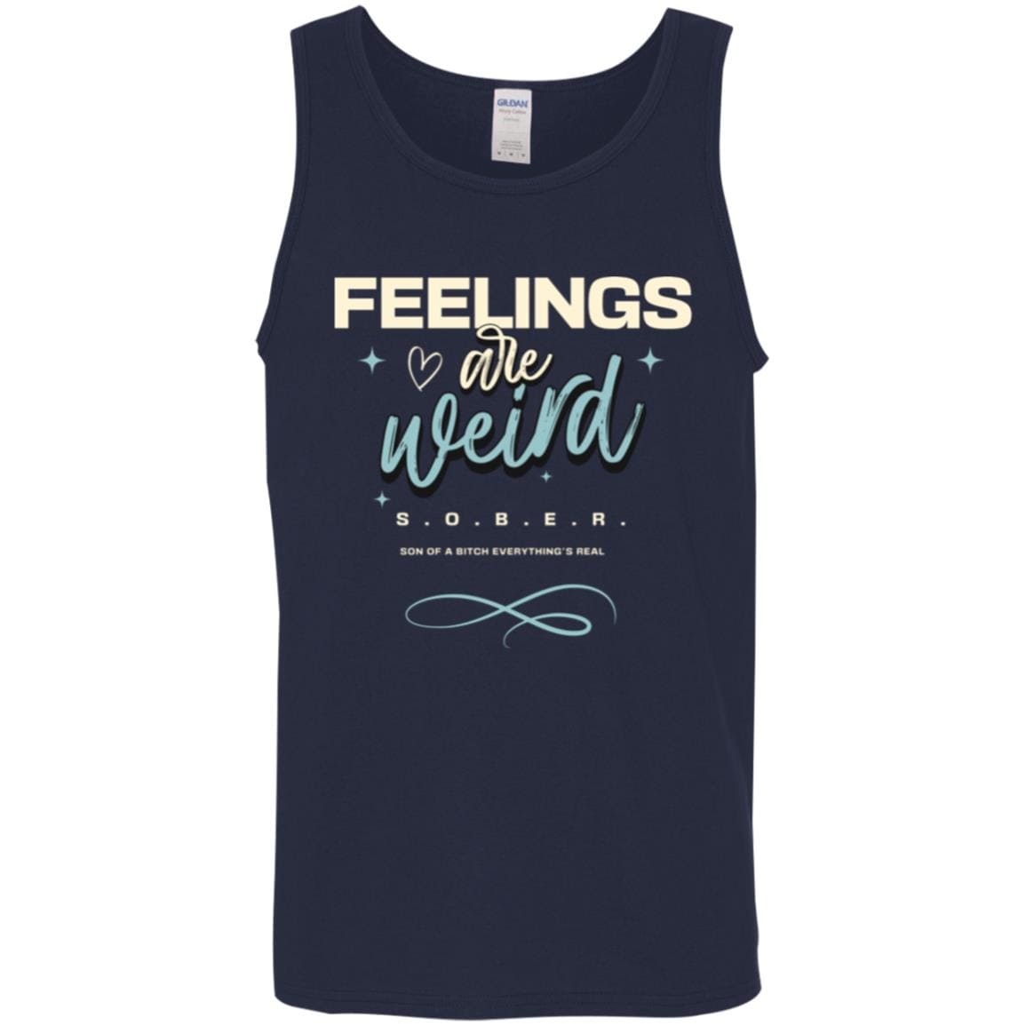Recovery Unisex Tank | Inspiring Sobriety |  Feelings Are Weird