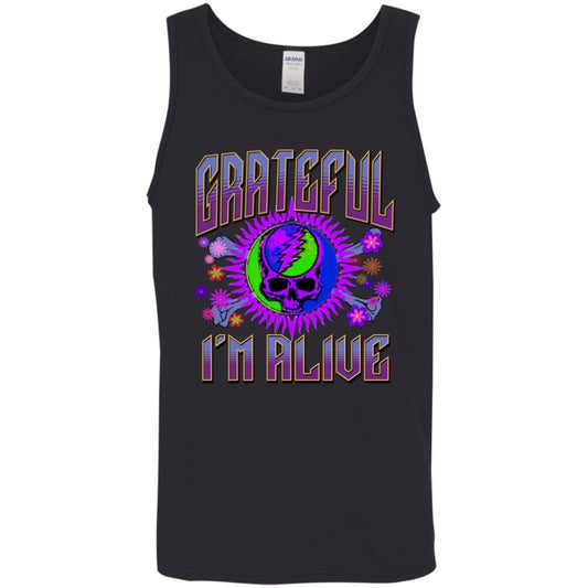 Recovery Unisex Tank | Inspiring Sobriety |  Grateful I'm Alive