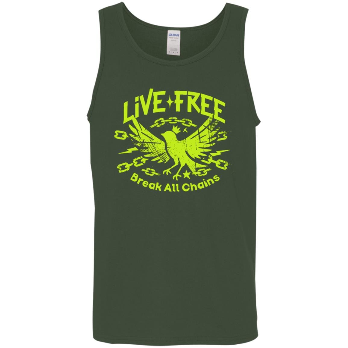 Recovery Unisex Tank | Inspiring Sobriety |  Live Free, Break All Chains