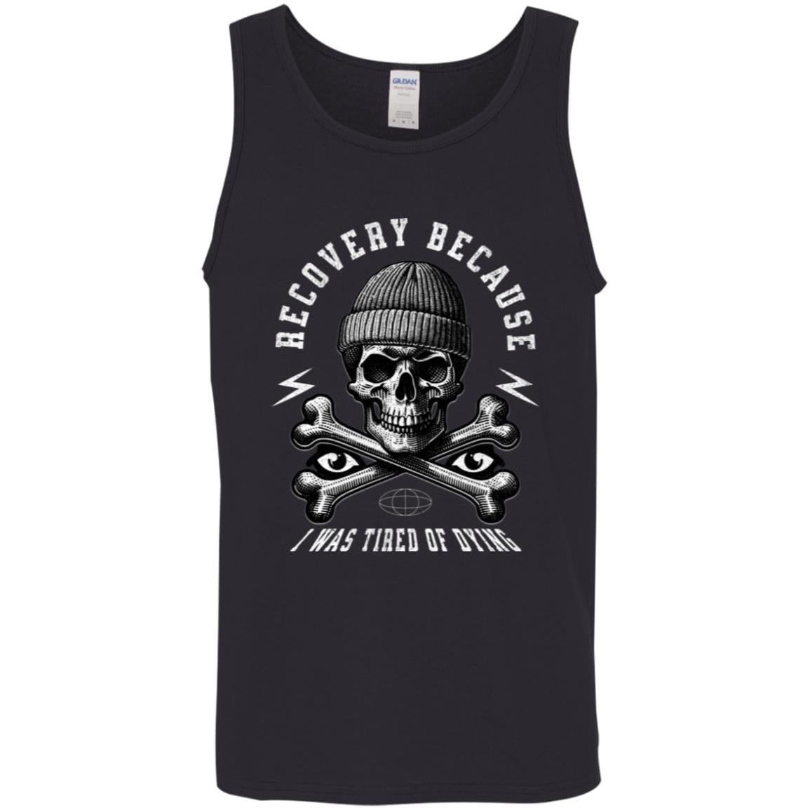 Recovery Unisex Tank | Inspiring Sobriety |  Recovery Because I Was Tired of Dying
