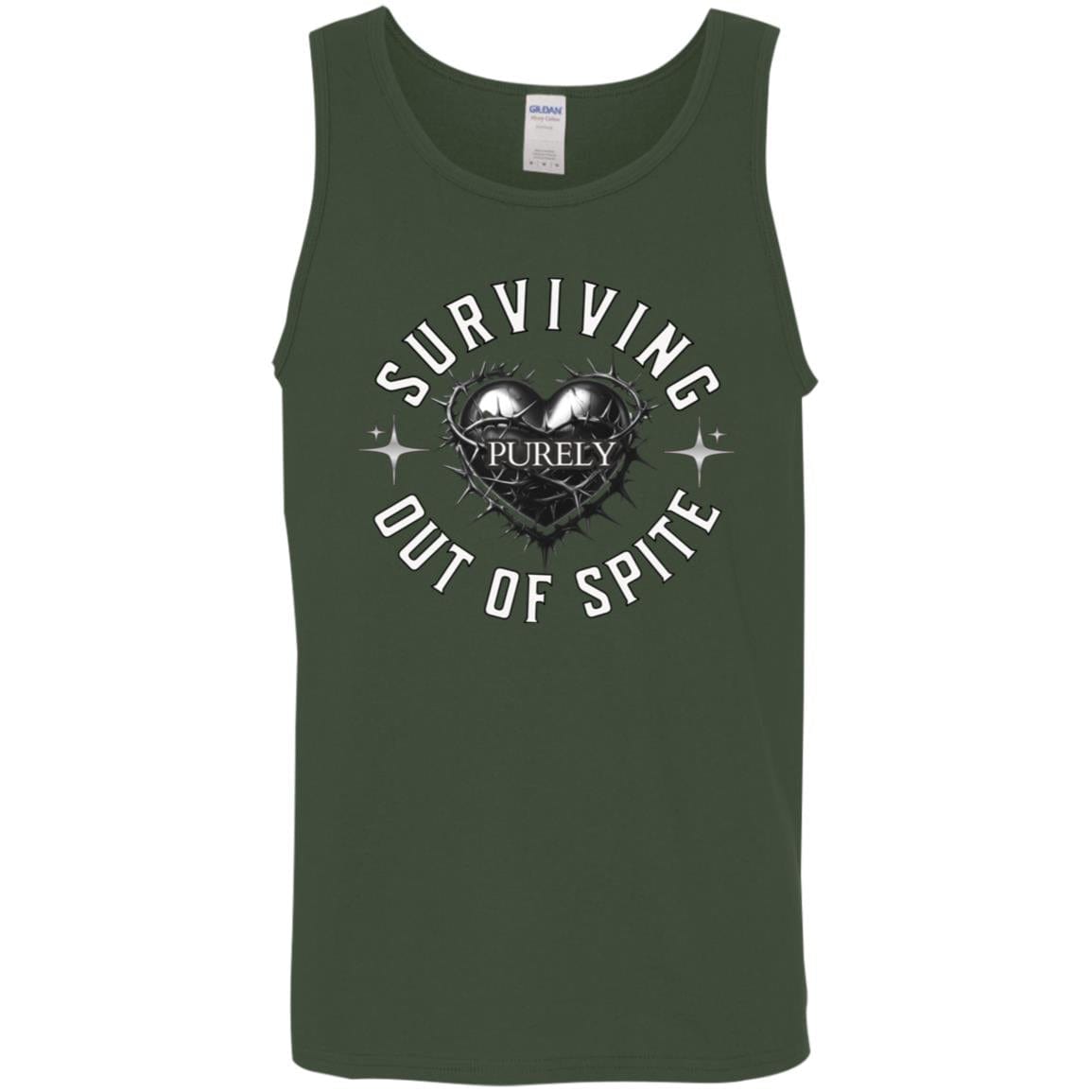 Recovery Unisex Tank | Inspiring Sobriety |  Surviving Purely Out of Spite