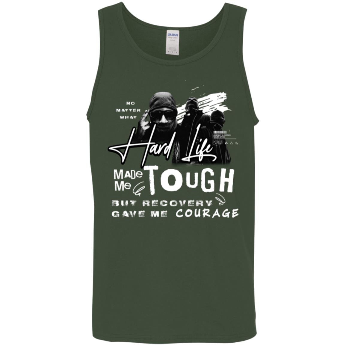 Recovery Unisex Tank | Inspiring Sobriety |  The Hard Life Made Me Tough