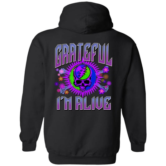 Recovery Zip Hoodie | Inspiring Sobriety |  Grateful I'm Alive