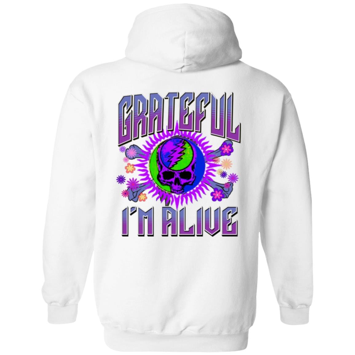 Recovery Zip Hoodie | Inspiring Sobriety |  Grateful I'm Alive