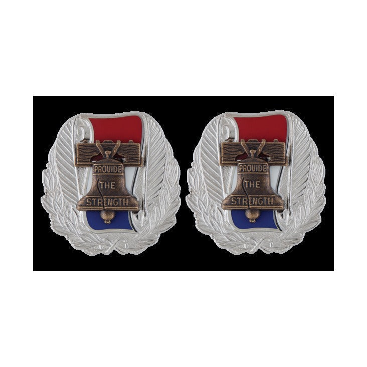 Recruiting Command Unit Crest DUI - 1 PAIR - PROVIDE THE STRENGTH