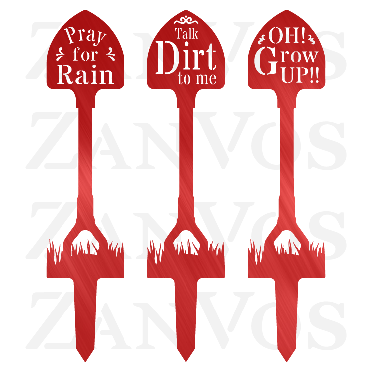 Shovel Garden Stakes