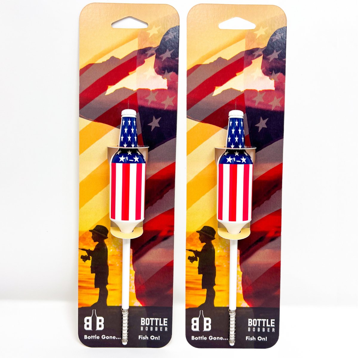2 Pack American Flag USA - Premium Fishing Tackle