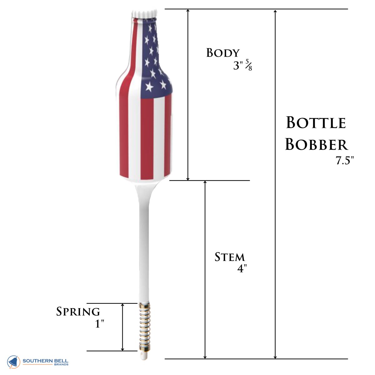 2 Pack American Flag USA - Premium Fishing Tackle