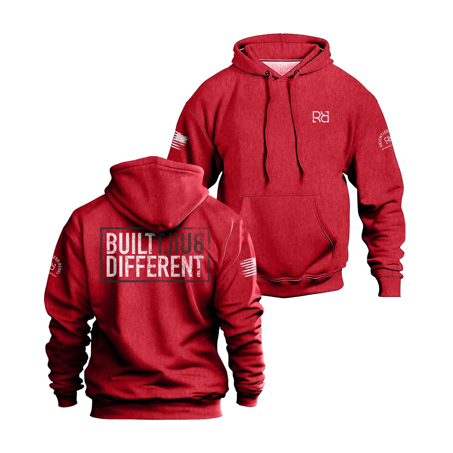 Built Different | Heavyweight | Men's Hoodie