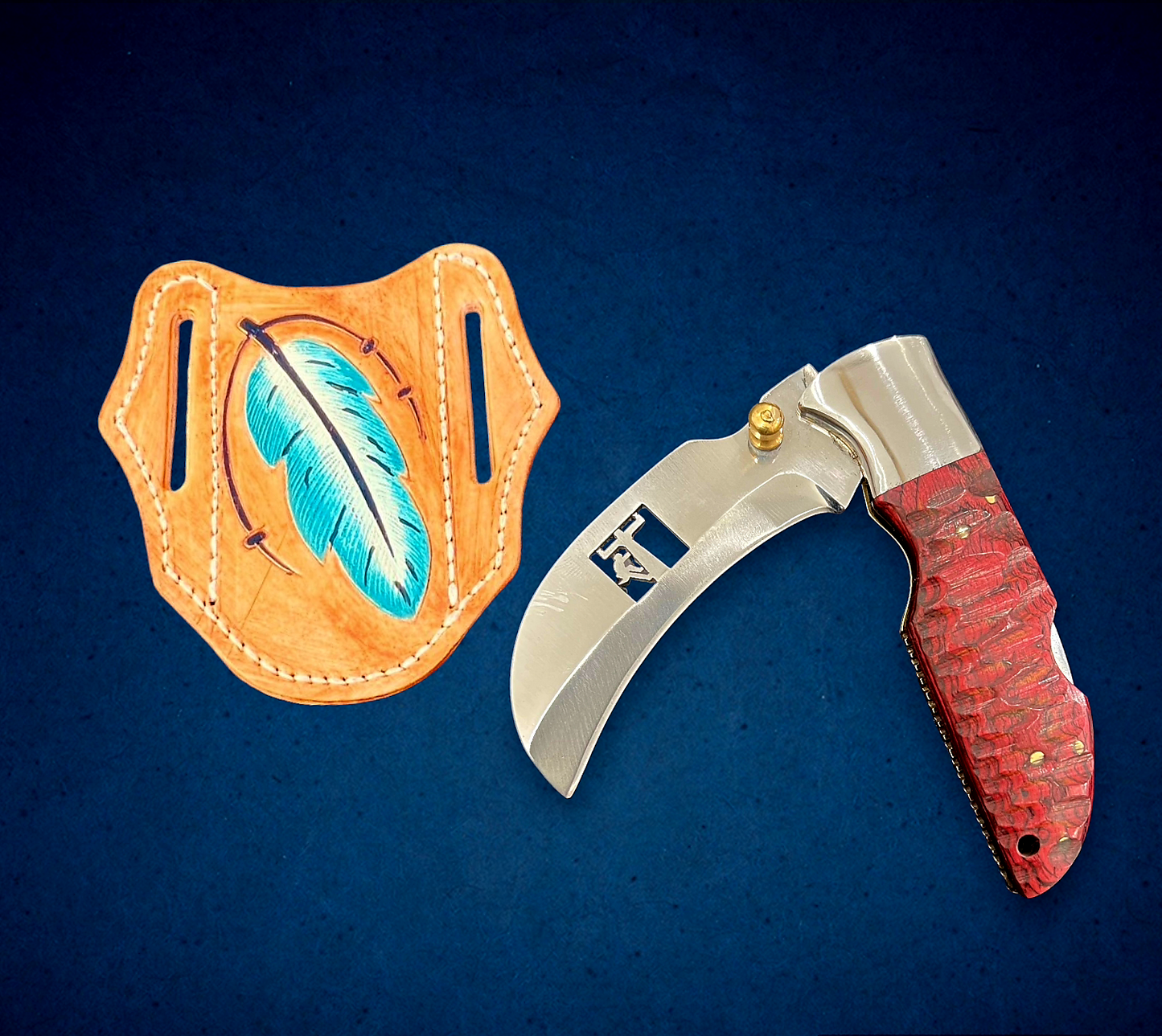 Folding Lineman Knife Color #002