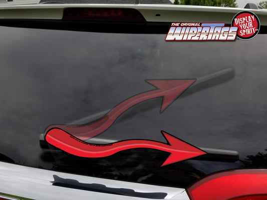 Red Devil's Tail WiperTags