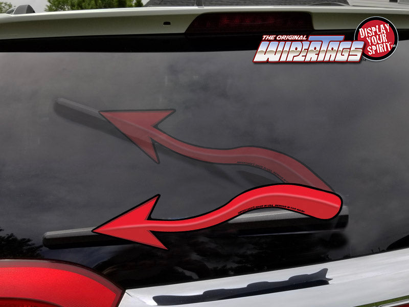 Red Devil's Tail WiperTags