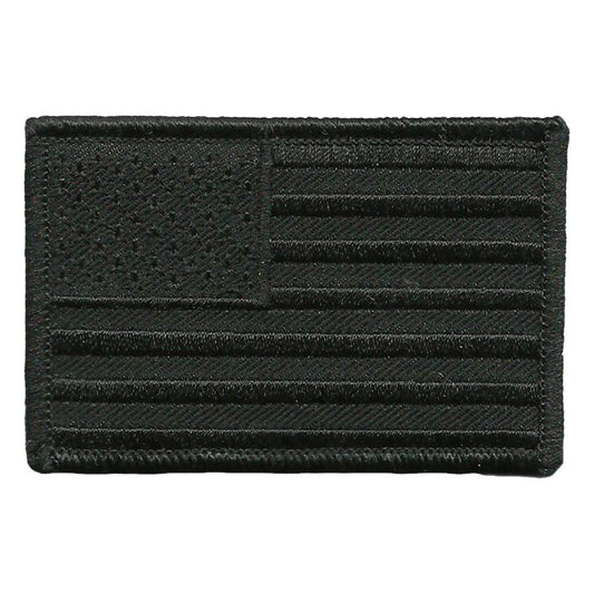 2x3" All-Black USA Flag Patch