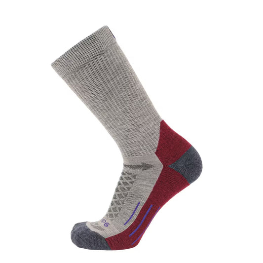 Berry - Hike Crew Midweight Merino Wool Sock