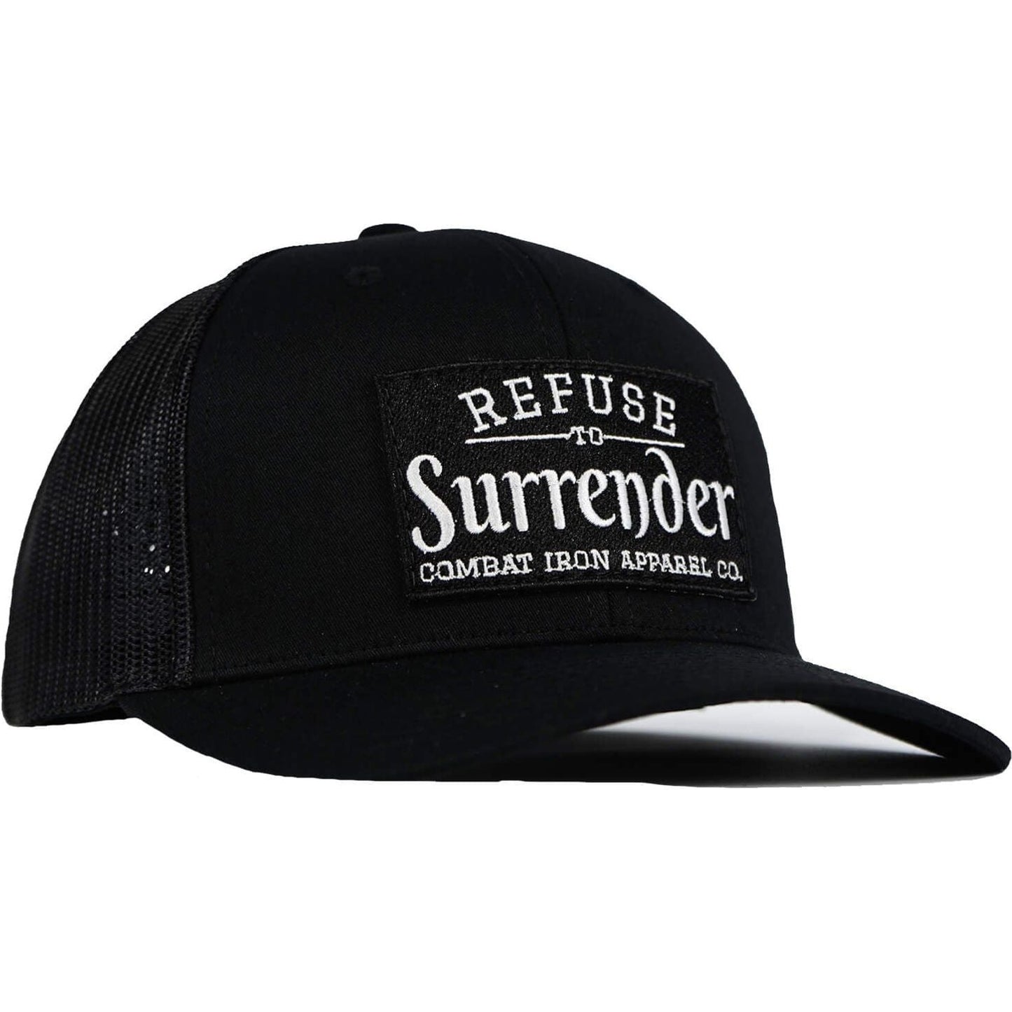 Refuse To Surrender B/W Patch Snapback Hat