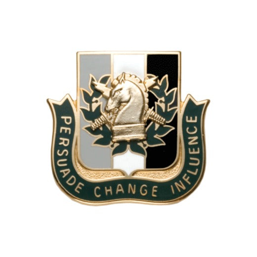 Regimental Crest Psychological Operations (Persuade Change Influence)