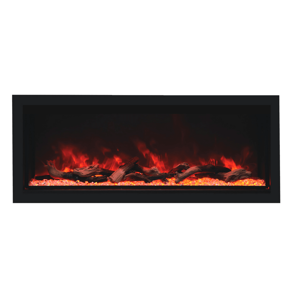 Remii Extra Tall Indoor/Outdoor Frameless Built-in Electric Fireplace