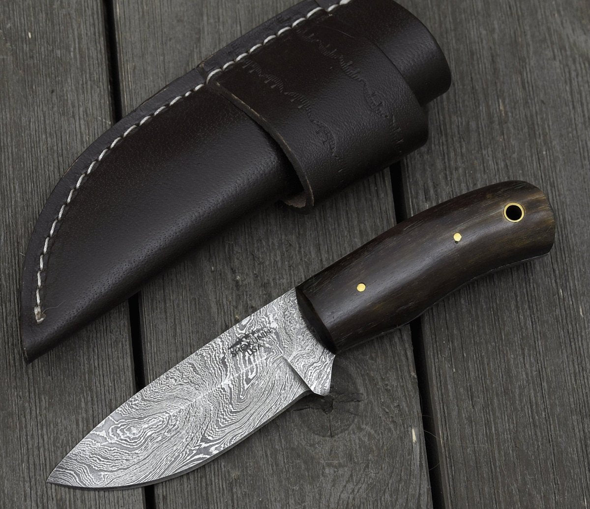 Resonance Every Day Carry Knife with Ram Horn Handle