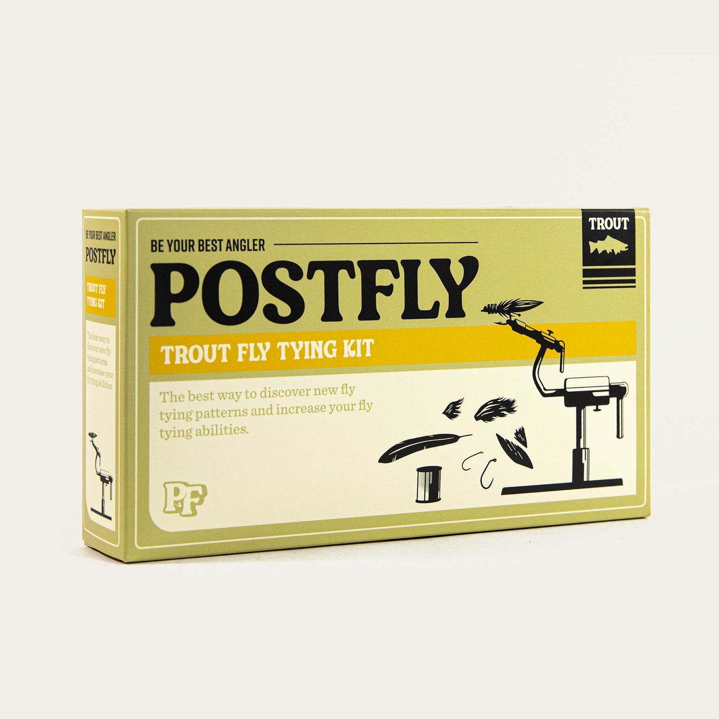 Trout Fly Tying Kit Box