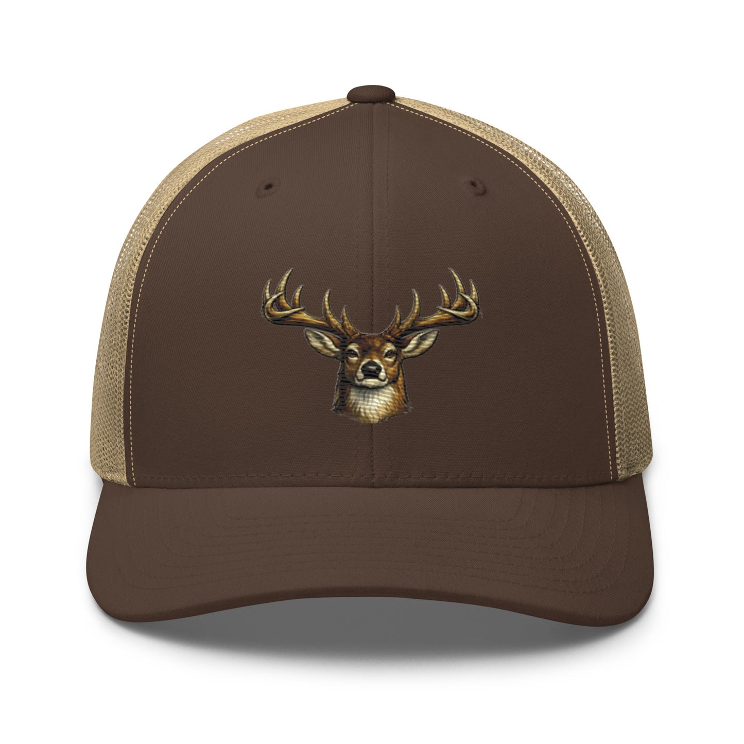 12 Point Buck Trucker Cap | Whitetail Deer Hunting Hat