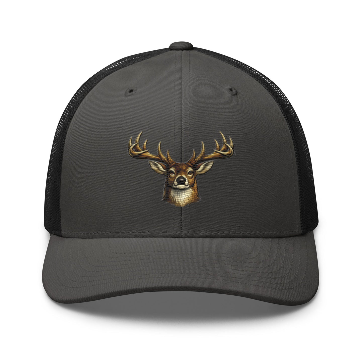 12 Point Buck Trucker Cap | Whitetail Deer Hunting Hat