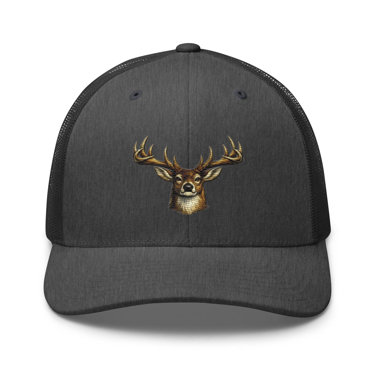 12 Point Buck Trucker Cap | Whitetail Deer Hunting Hat