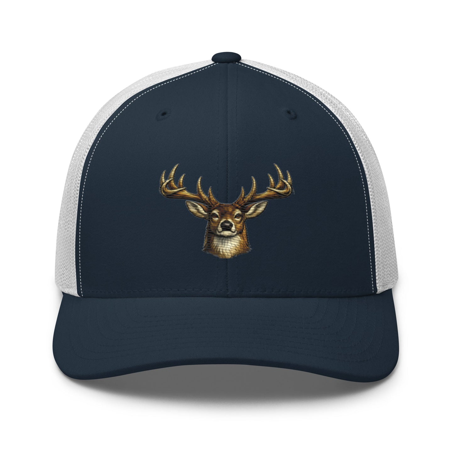 12 Point Buck Trucker Cap | Whitetail Deer Hunting Hat