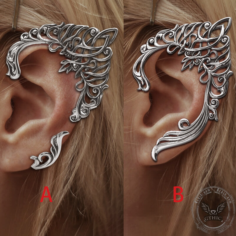 Retro Elf Stainless Steel Ear Cuff
