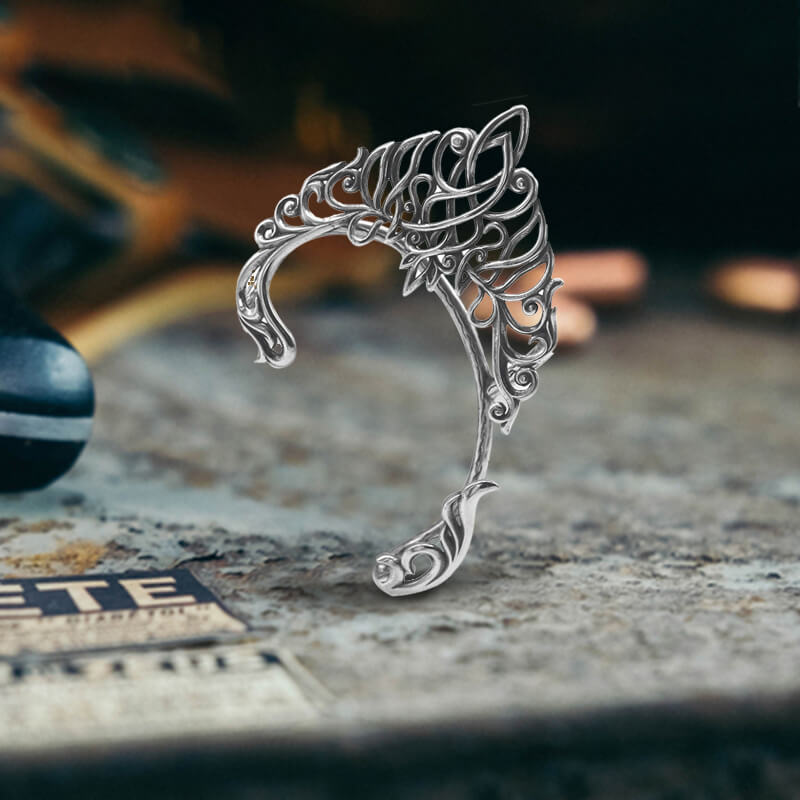 Retro Elf Stainless Steel Ear Cuff