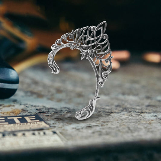 Retro Elf Stainless Steel Ear Cuff