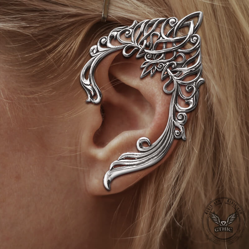 Retro Elf Stainless Steel Ear Cuff