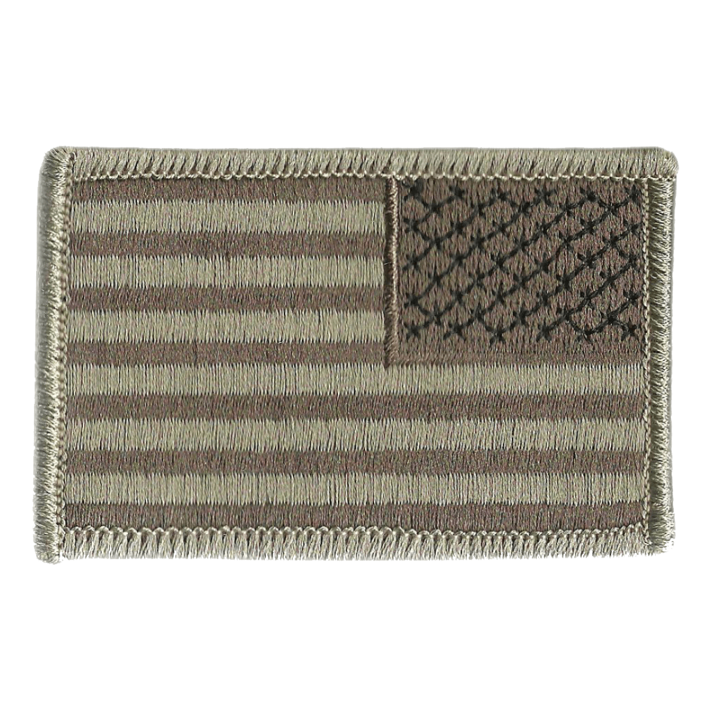 2x3" REVERSE USA flag patch for Tactical Cap