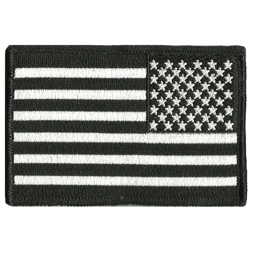 2x3" REVERSE USA flag patch for Tactical Cap