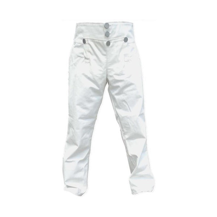 Revolutionary War Era Trousers for Reenactors - WHITE