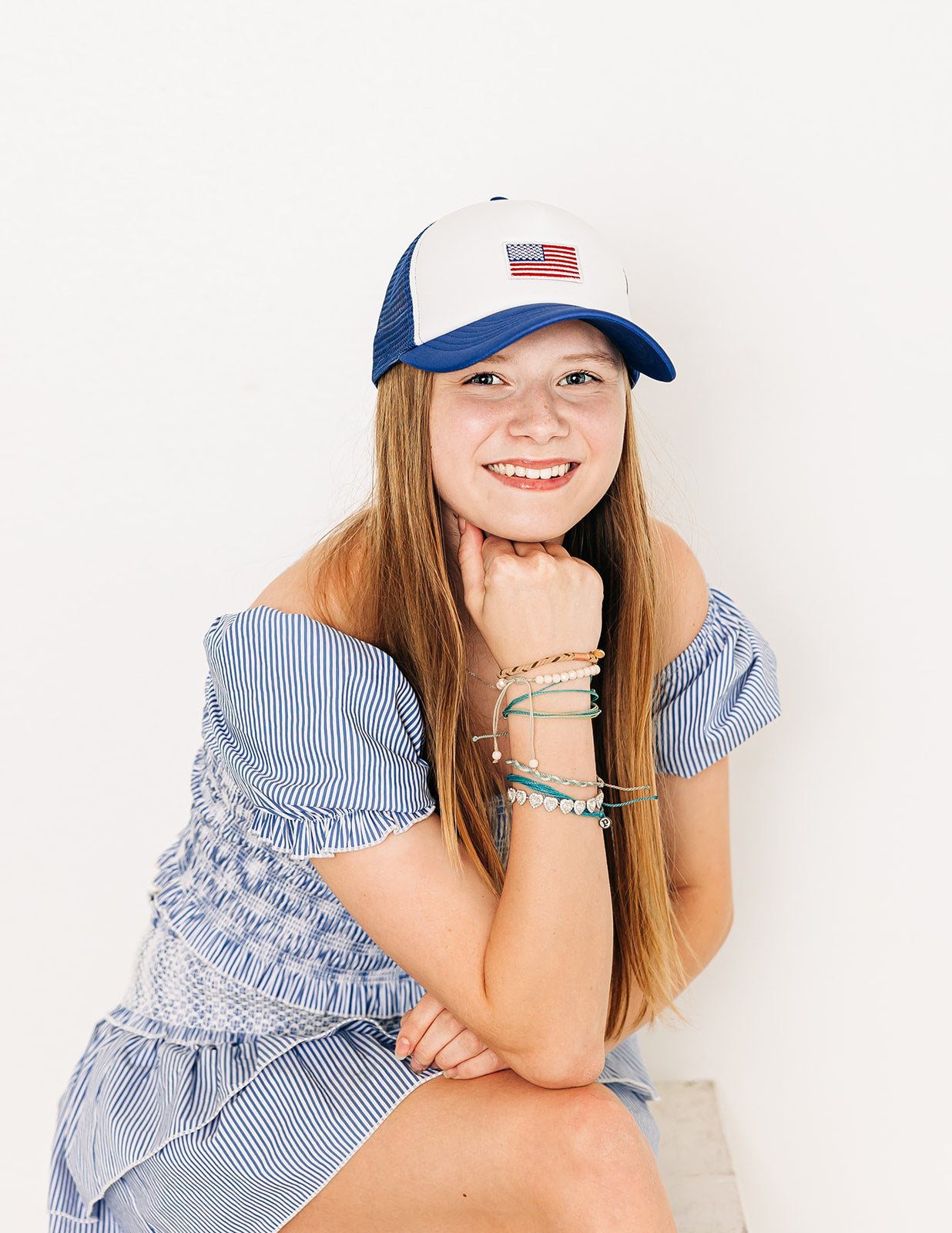 Flag Patch Trucker Hat