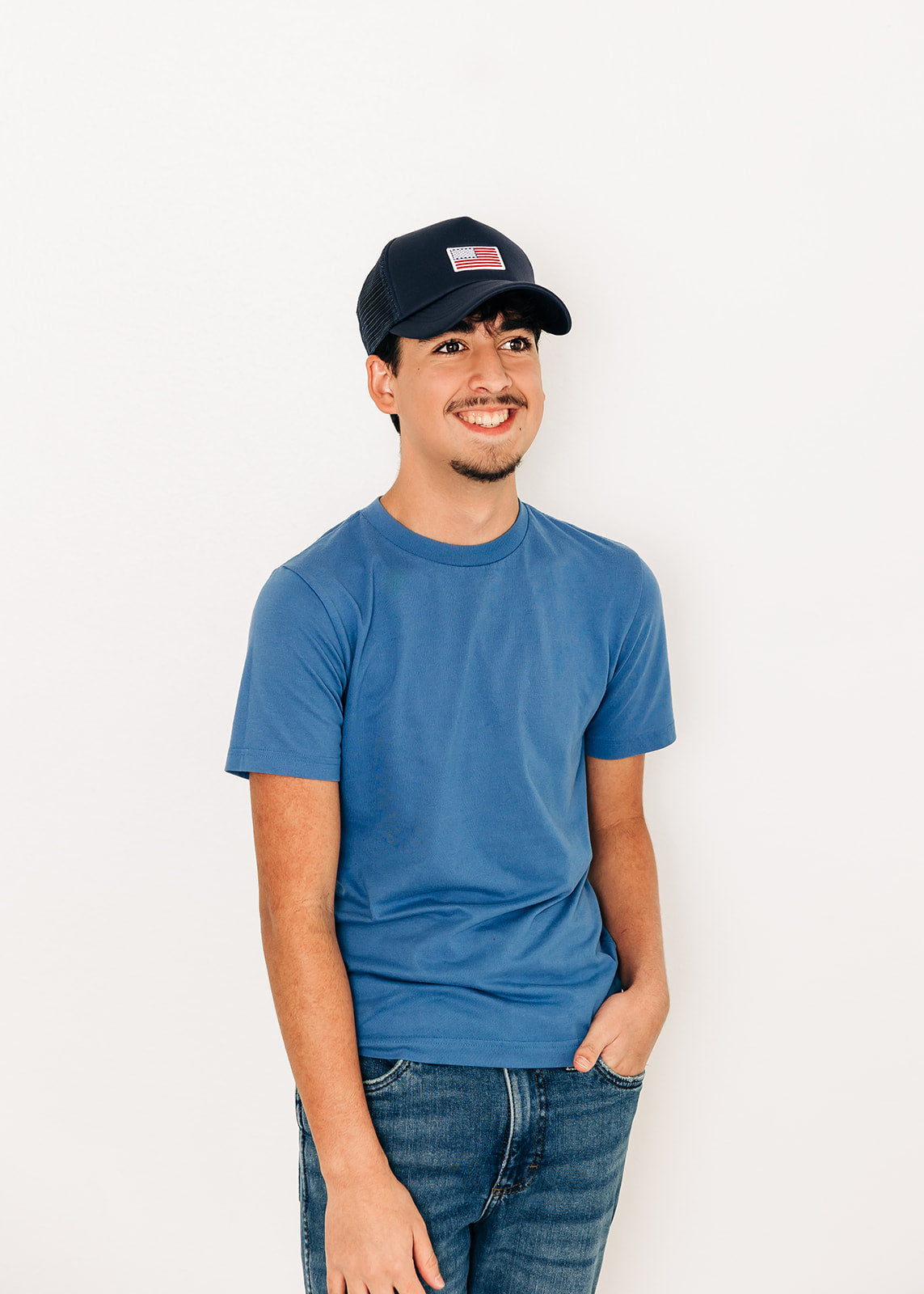 Flag Patch Trucker Hat