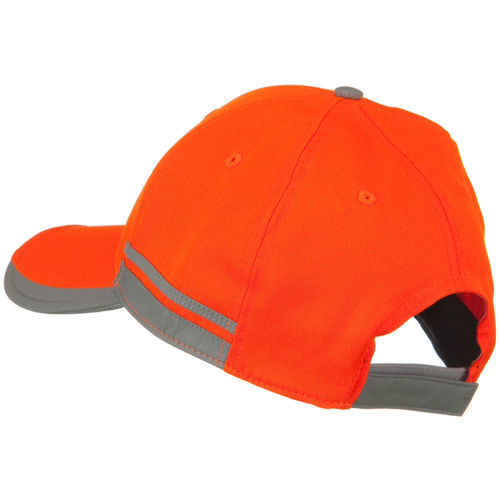 Reflective Fabric Accents Safety Cap