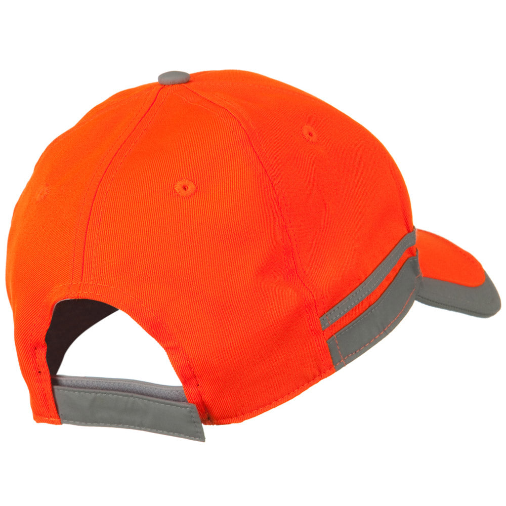 Reflective Fabric Accents Safety Cap