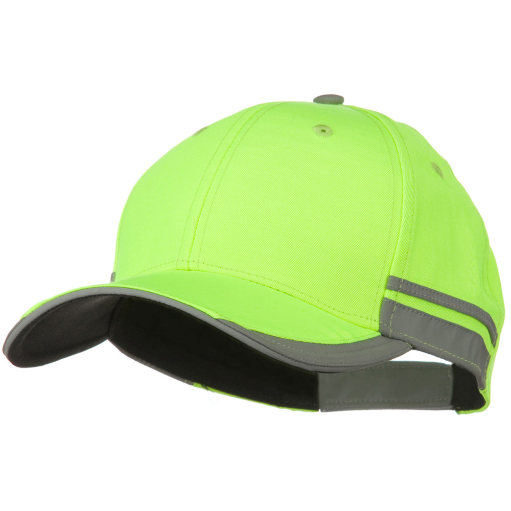 Reflective Fabric Accents Safety Cap