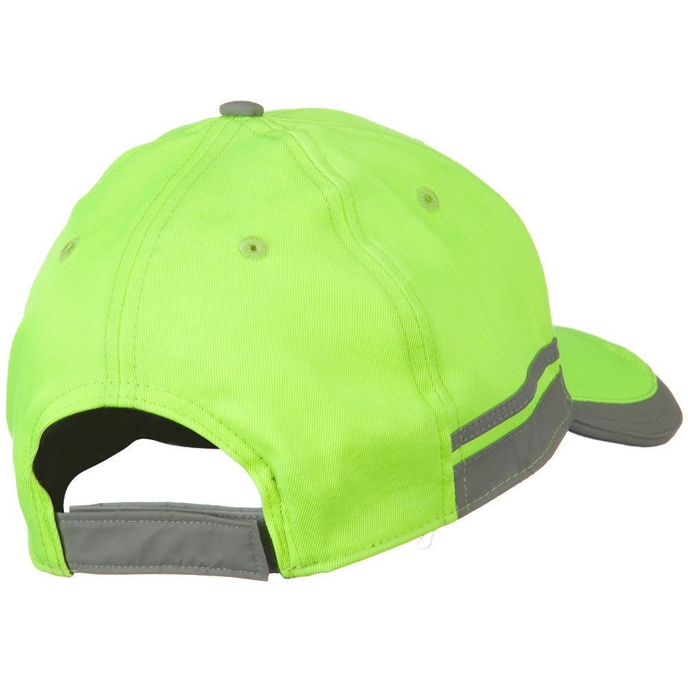 Reflective Fabric Accents Safety Cap