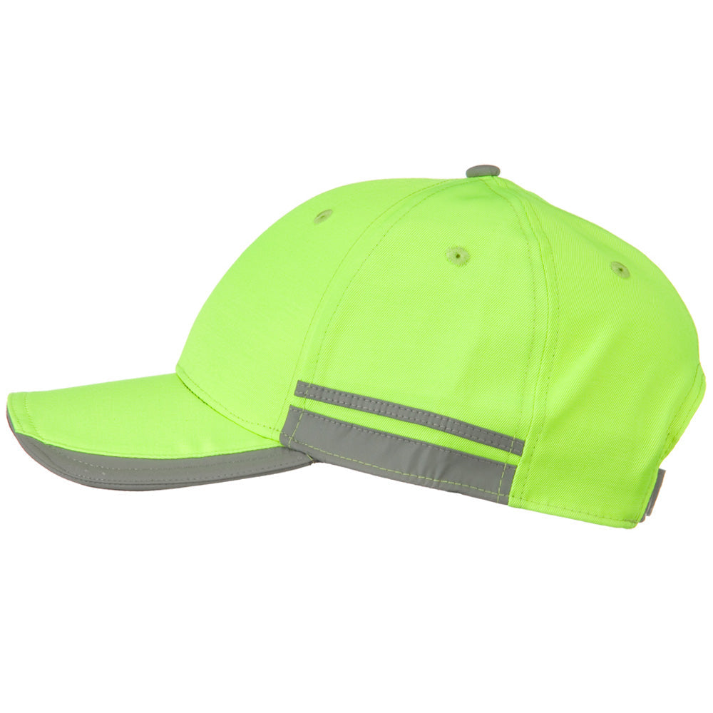 Reflective Fabric Accents Safety Cap